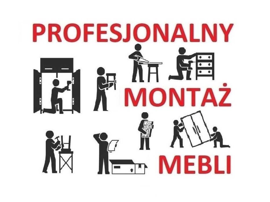 Montaż składanie skręcanie mebli Ikea Agata Brw Bodzio Warszawa