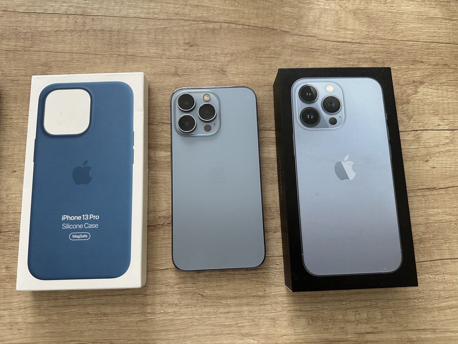 Iphone 13 pro 256gb idealny 100% oryginał nienaprawiany iOS 18!