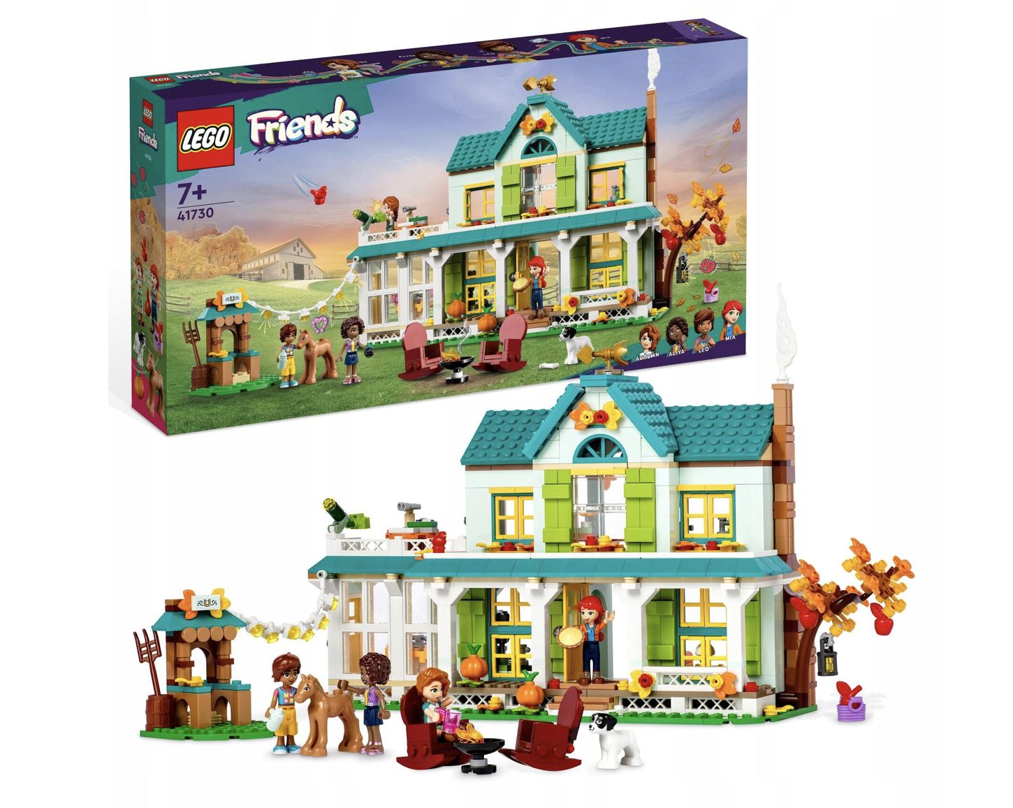 LEGO Friends 41730 Dom pełen przyjaźni 4 figurki