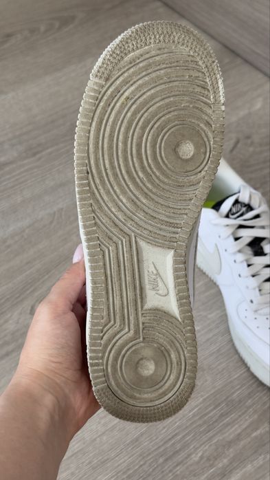 Шкіряні кросівкі nike | оригінал