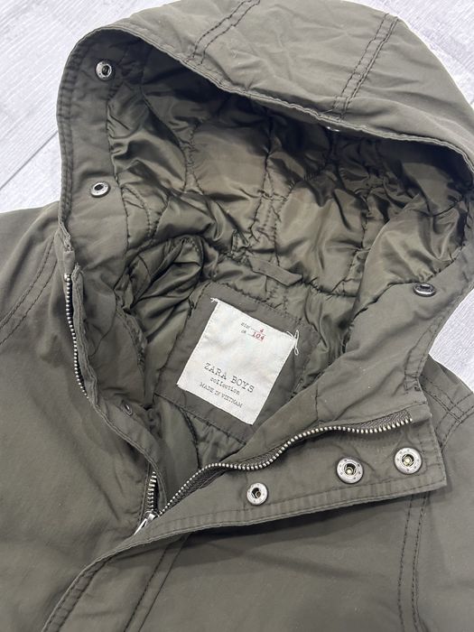 Парка zara куртка