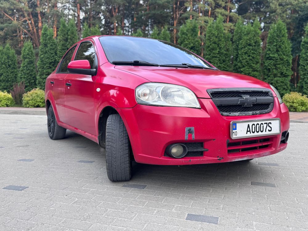 Chevrolet Aveo 2007, 1.5 ГАЗ/БЕНЗИН