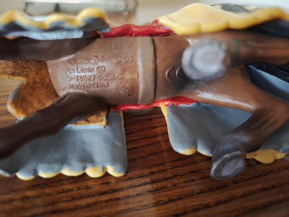 Rycerz na koniu schleich