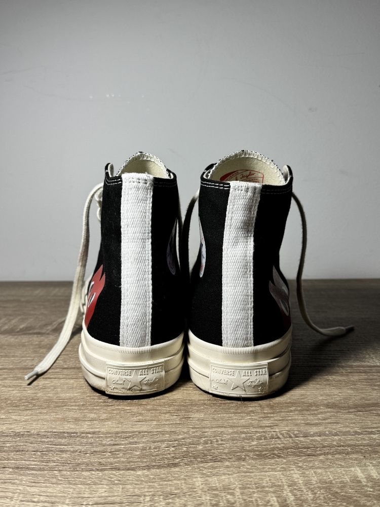 Converse Comme des Garçons Pretas