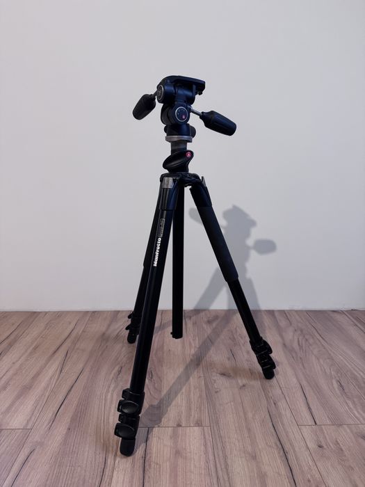 Staty Manfrotto 055XPROB + głowica 804RC2