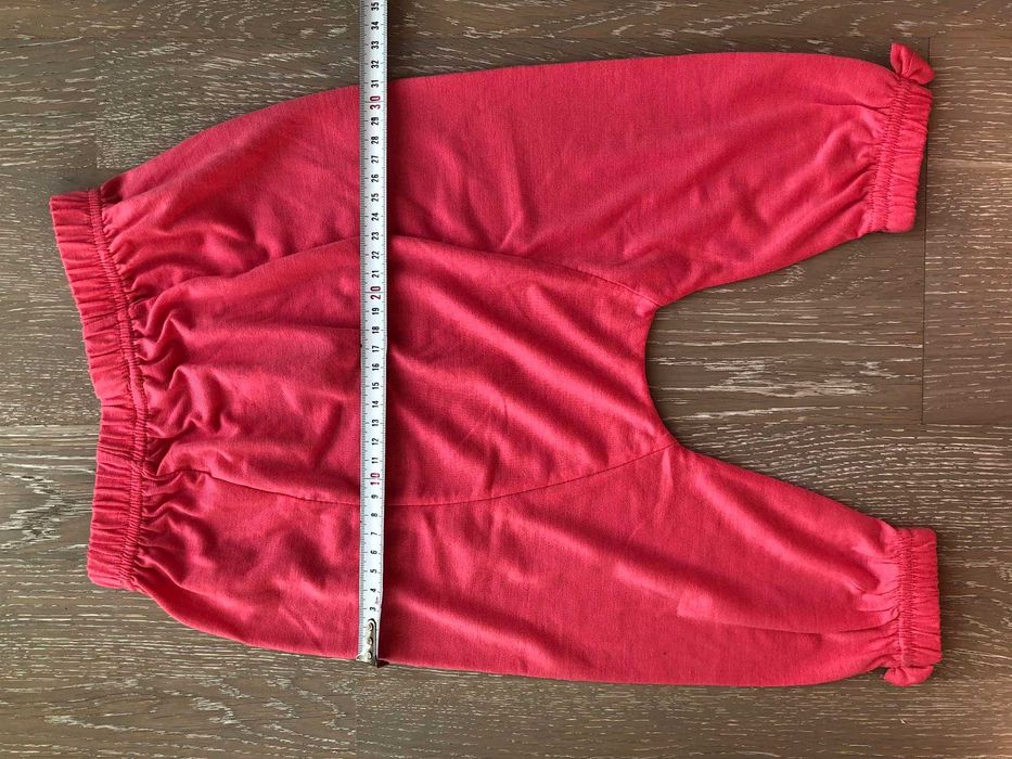 Ergee malinowe haremki niemowlęce dziecięce 86 nowe