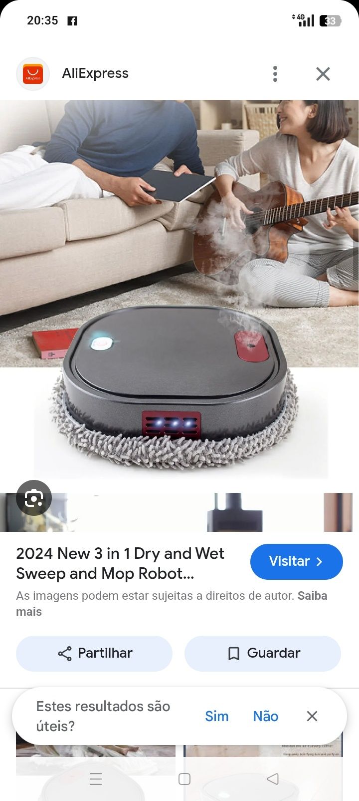 Aspirador robot s3 praticamente novo sem uso