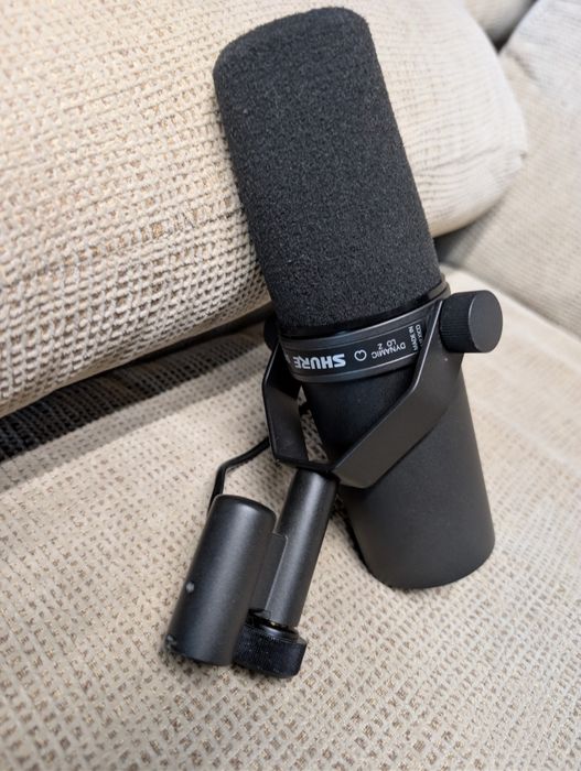 Shure SM7B como novo