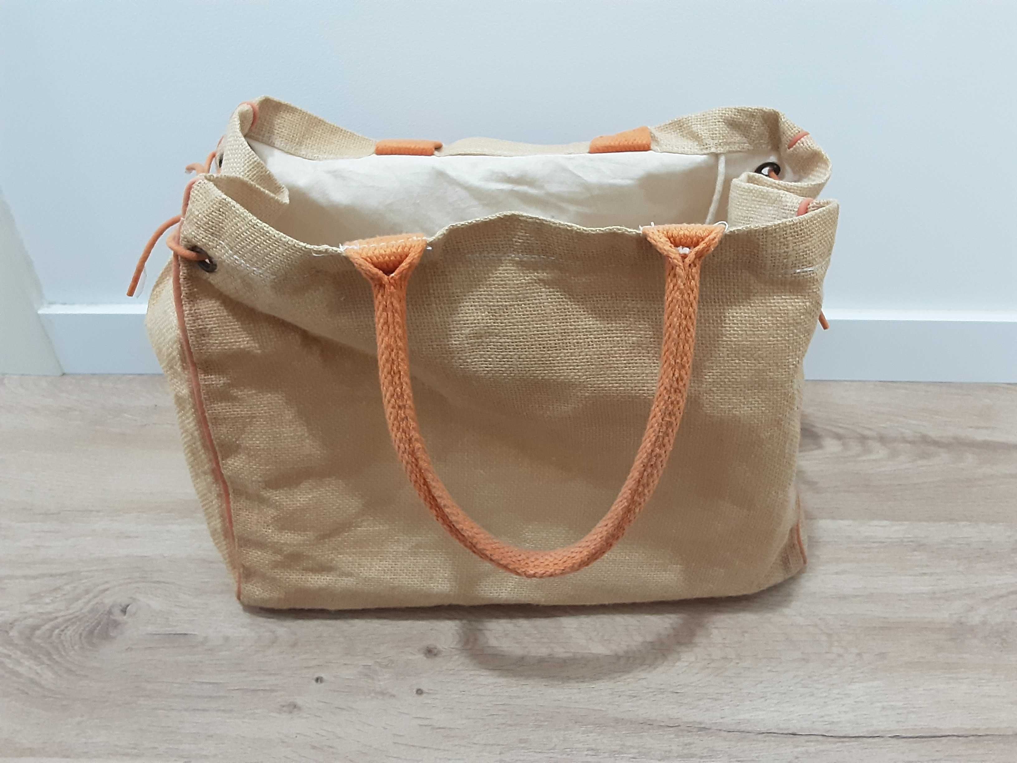 Mala/Saco de Praia em Juta/Ráfia Avène