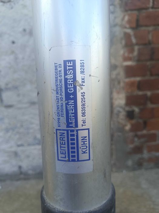 Drabina teleskopowa ZARGES Z600 TELESTEPS 3,80m