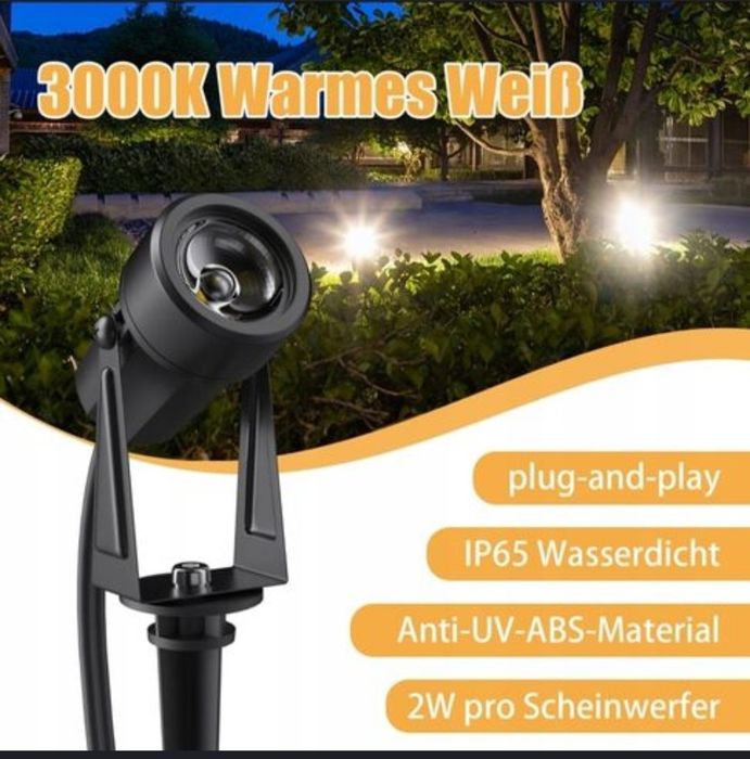 Lampy ogrodowe 8szt 26M Yuusei