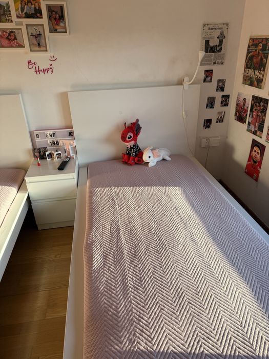 Cama malme com colchao