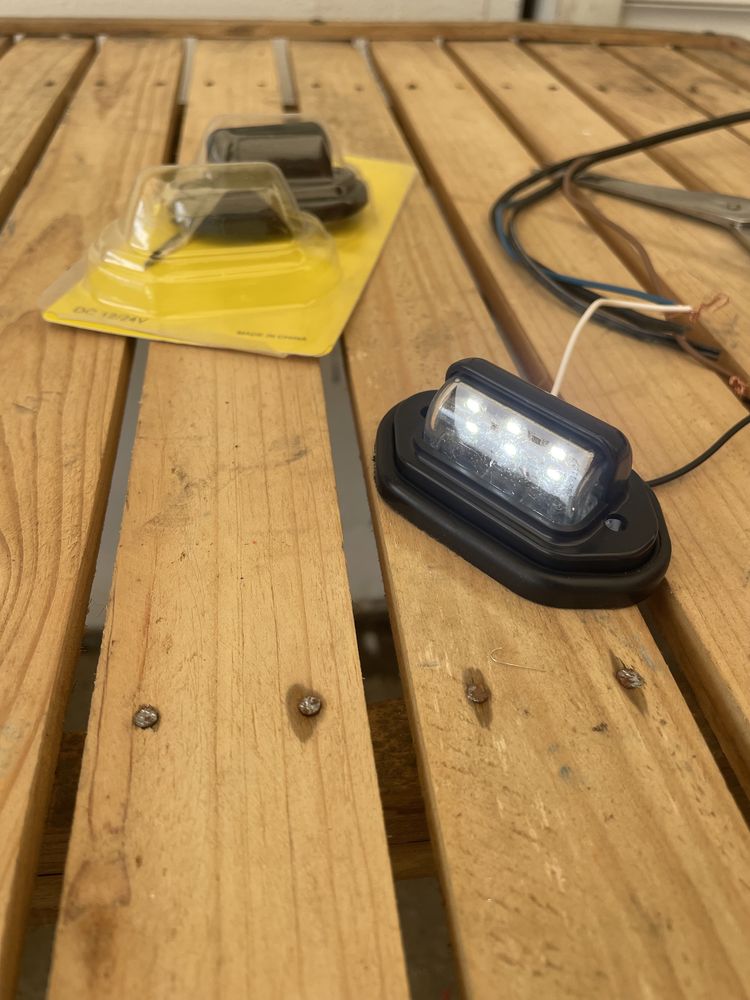Led підсвітка 12v номеру авто, легковий прицеп
