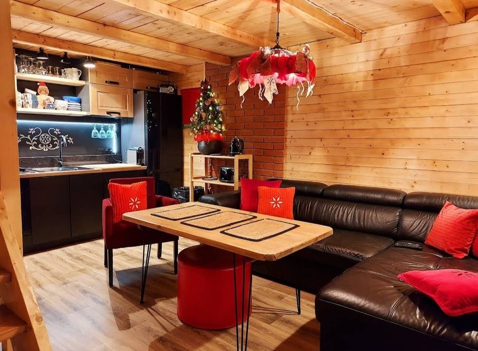 Nowy domek ogrodz.nad rzeką balia jacuzzi ferie  Beskidy Brenna,Wisła,