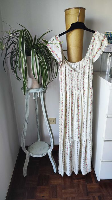 Vestido estampado Springfield