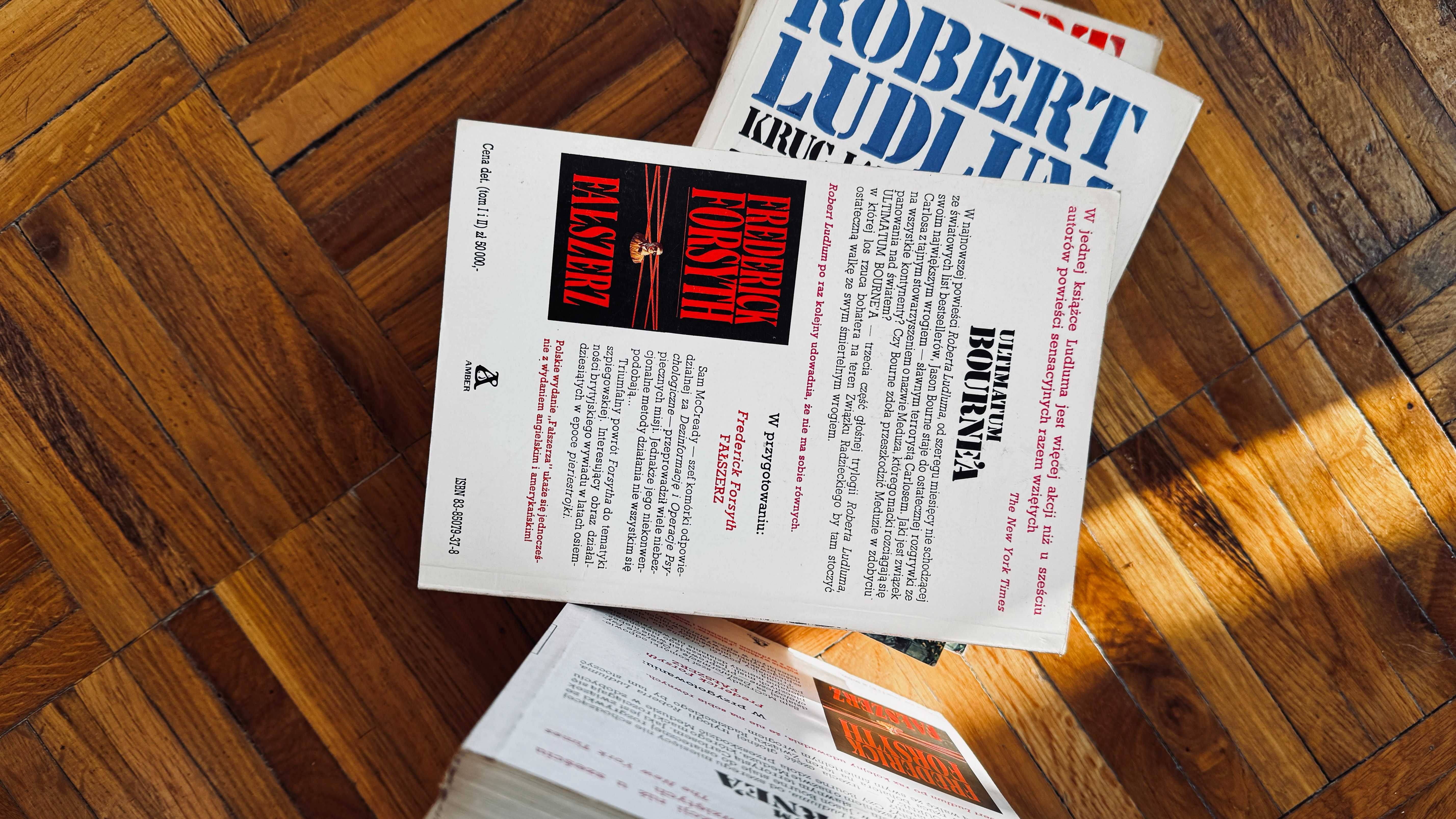 Zestaw nr 1 - Robert Ludlum 23 książki: Tożsamość Bourne'a, ...