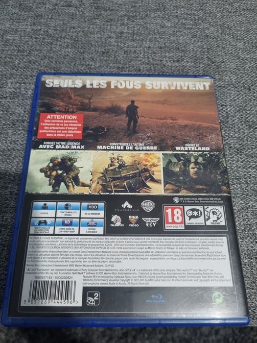 Jogo ps4 Mad Max