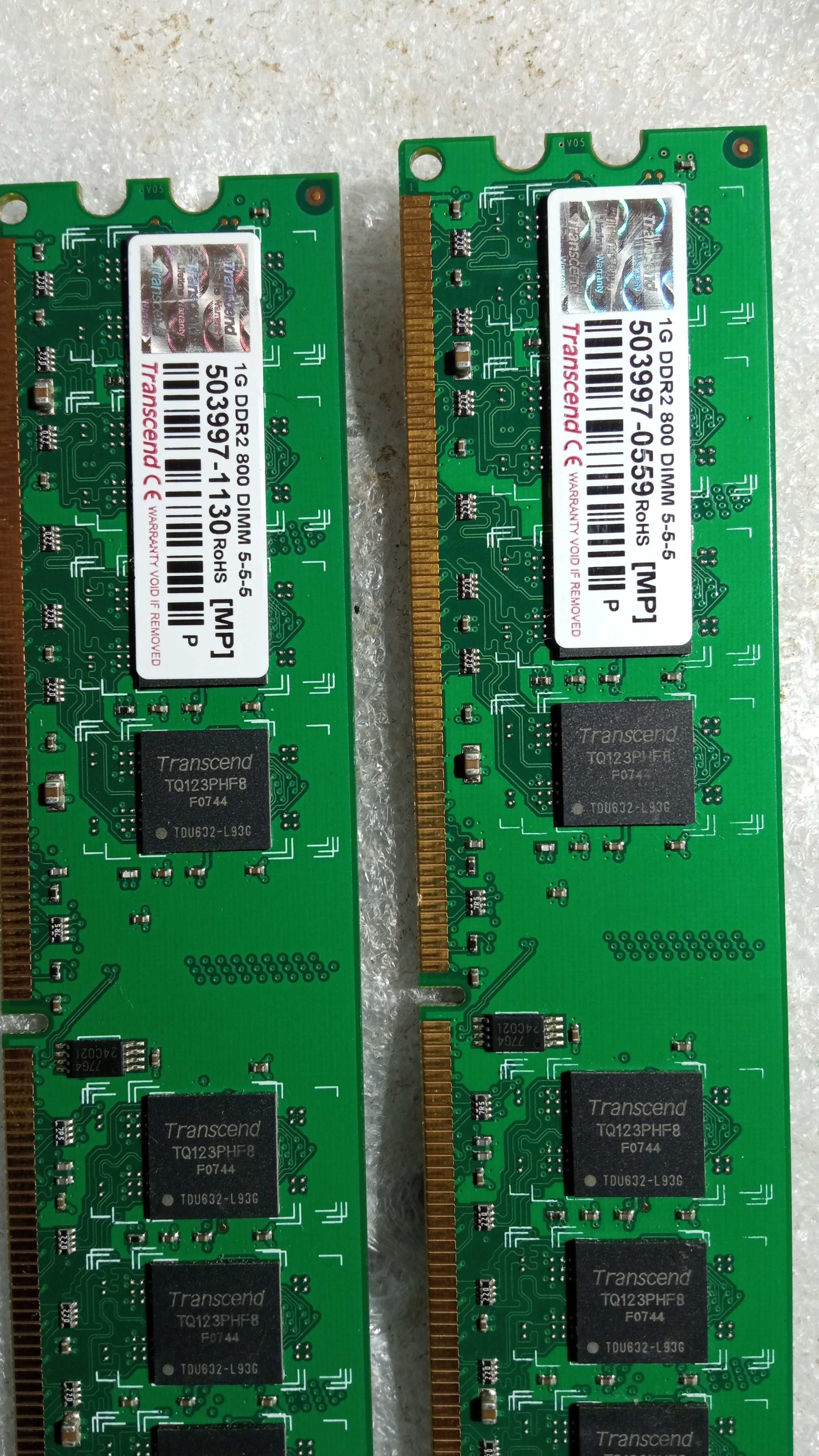 Оперативная память DDR2/1GB-2GB/800Mhz, Intel-AMD