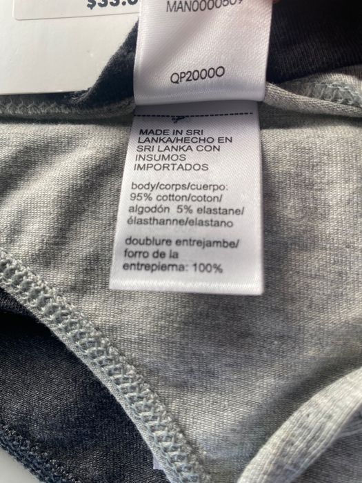 Majtki stringi Calvin Klein rozmiar  L 3 pak szare