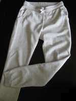 Spodnie dresowe H&M, jasnoszary melanż, kieszenie