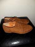 Sapatos clássicos camurça