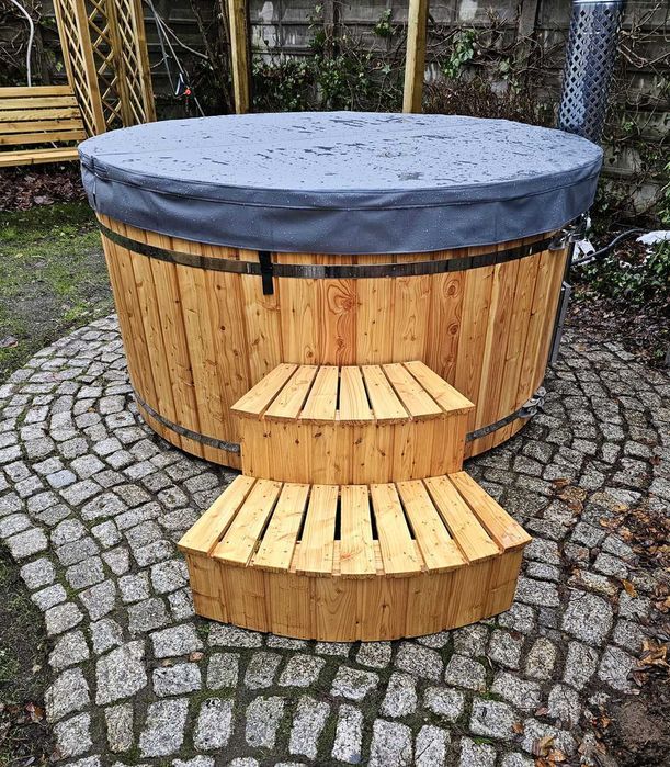 Balia ogrodowa - 225cm - 8 osób - wbudowany piec - 28kW - raty 0%