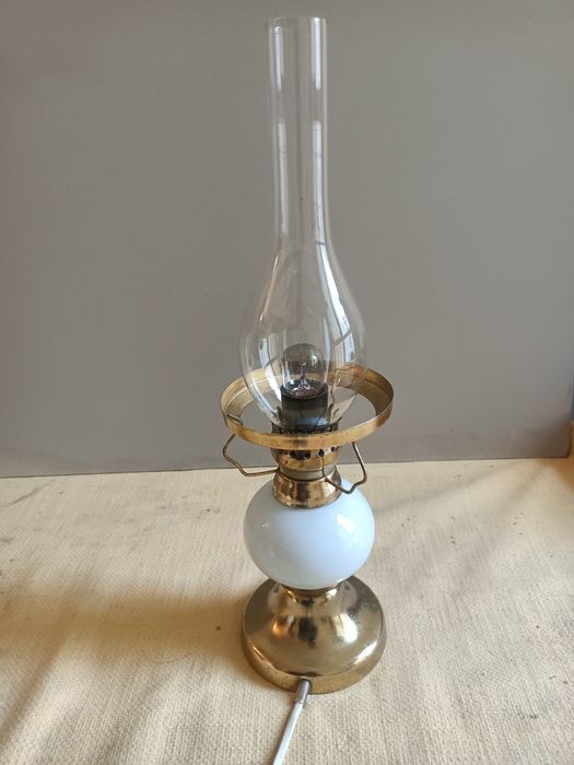Lampka nocna, biurowa.PRL.