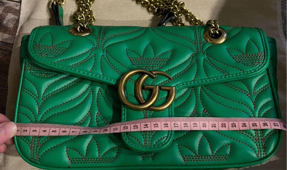 Torebka gucci złoty łańcuch