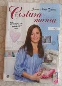 Livro de Costura " Costura-Mania" de Joana Nobre Garcia