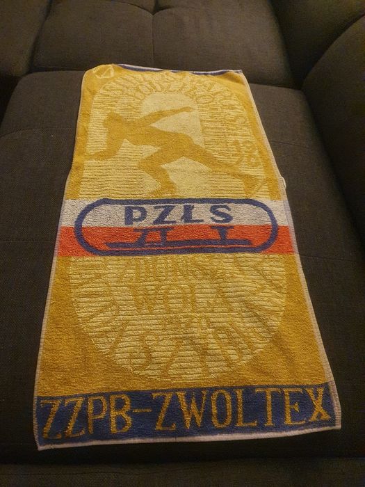 Ręcznik Prl PZŁS Zduńska Wola 1970