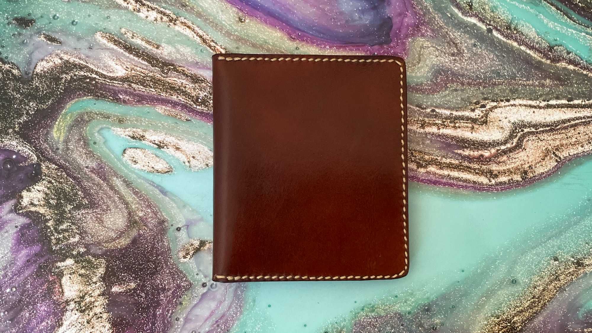 Borubar Skóroszyj - EDC - Slim wallet / portfel ze skóry