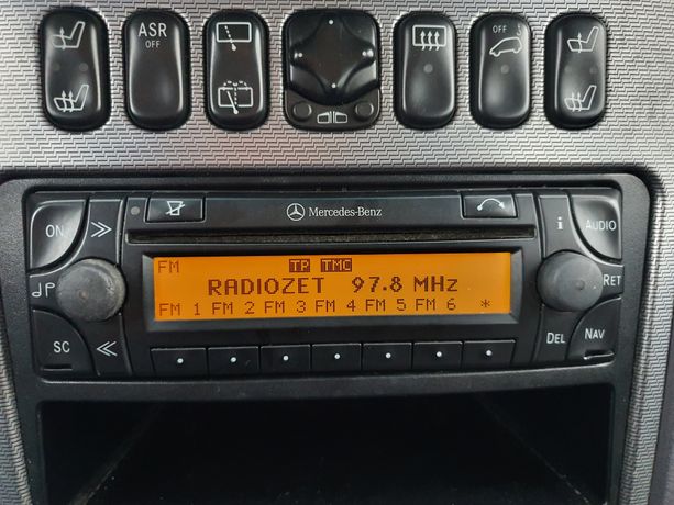 Radio Mercedes CD Navi w202 w210 w168 R129 w140