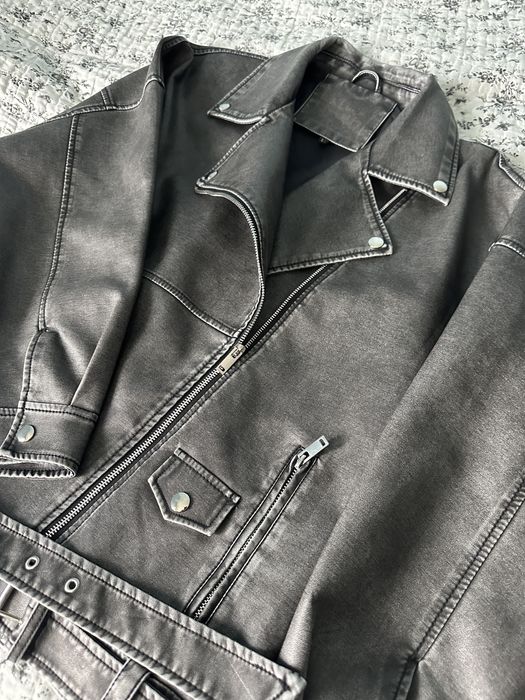 Куртка косуха , шкіряна . Демисезонна куртка