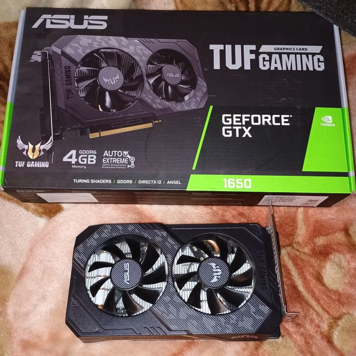 ASUS TUF Gaming GeForce GTX 1650 4GB GDDR6