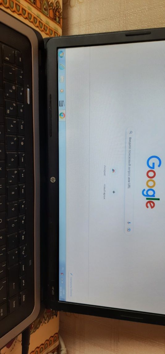 Ноутбук HP 635 в рабочем состоянии