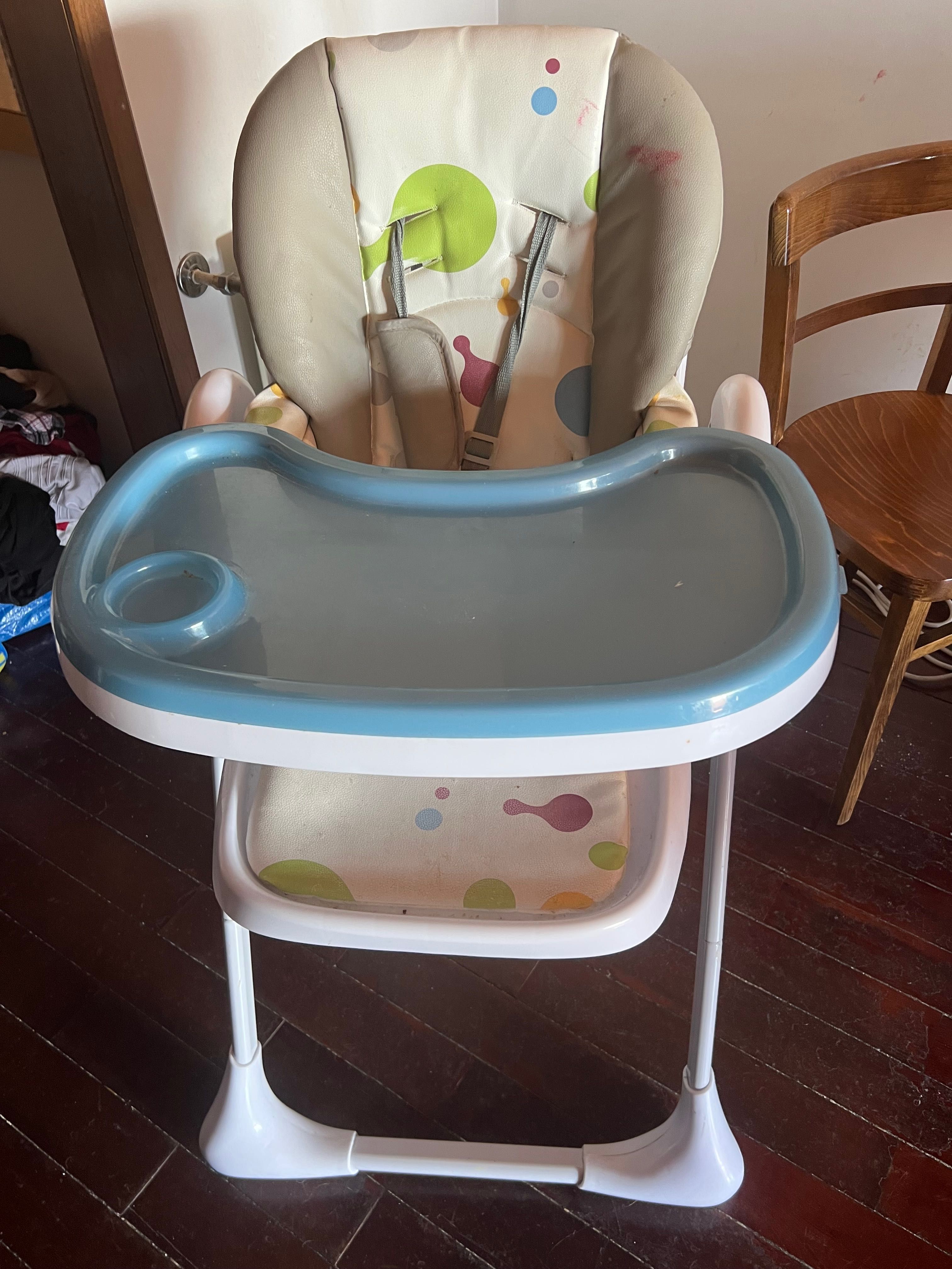 Cadeira refeição bebé Kinderkraft (Ótimo estado)