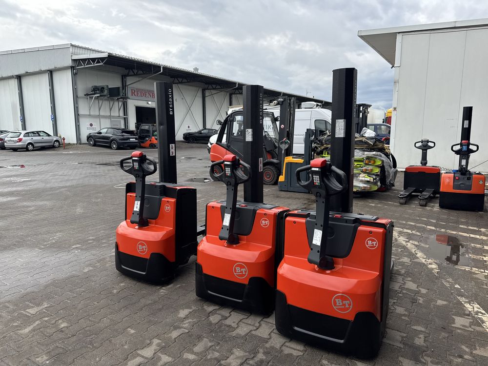 Paleciak elektryczny Toyota BT 2019 r BT SWE 080 L 160 cm 800 kg wózek