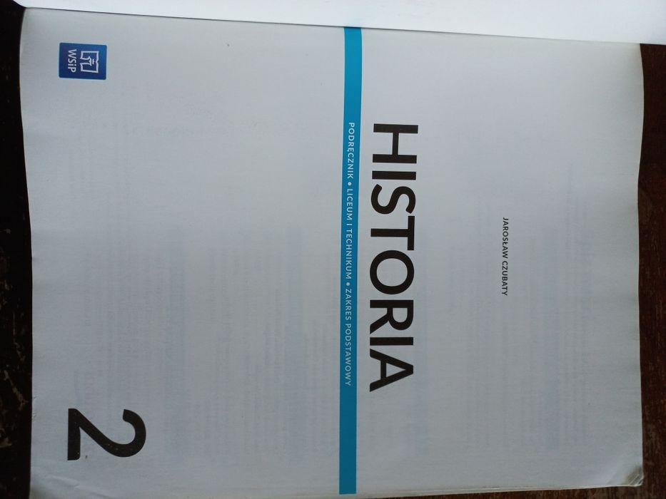 Historia 2 podręcznik LO i technikum zakres podstawowy