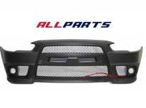 Бампер передній  MITSUBISHI LANCER 07-15 LOOK EVO