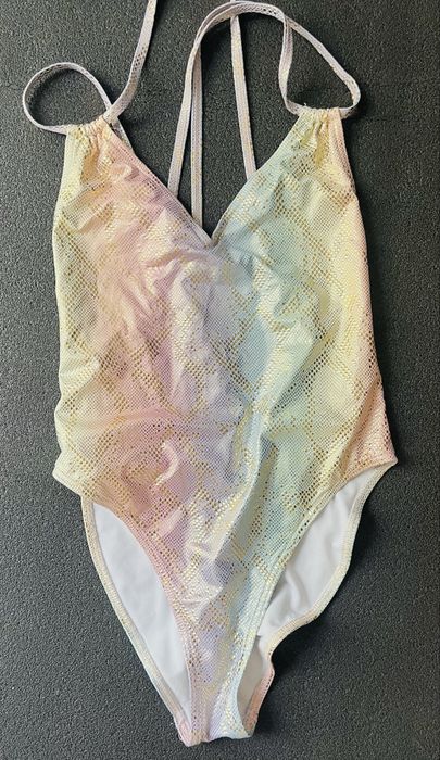 Купальник цельный переливающийся