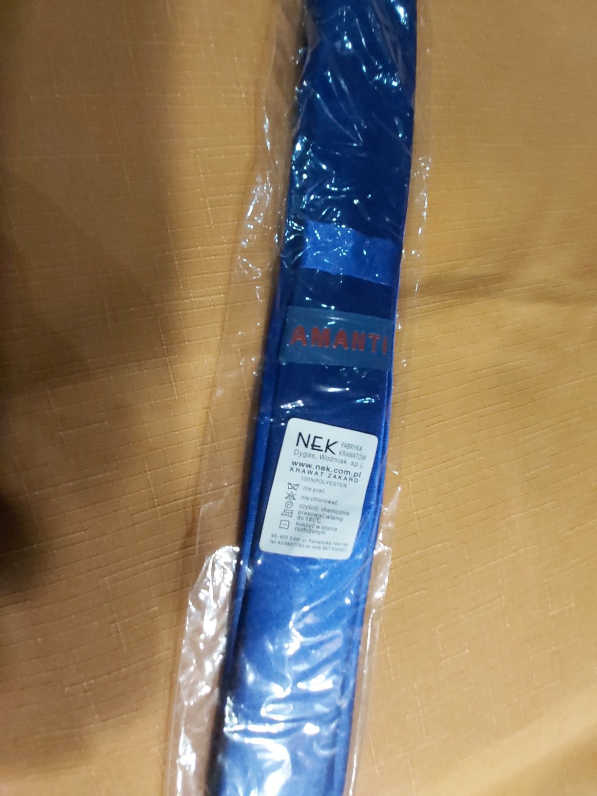 NEK AMANTI krawat exclusive Blue Edition