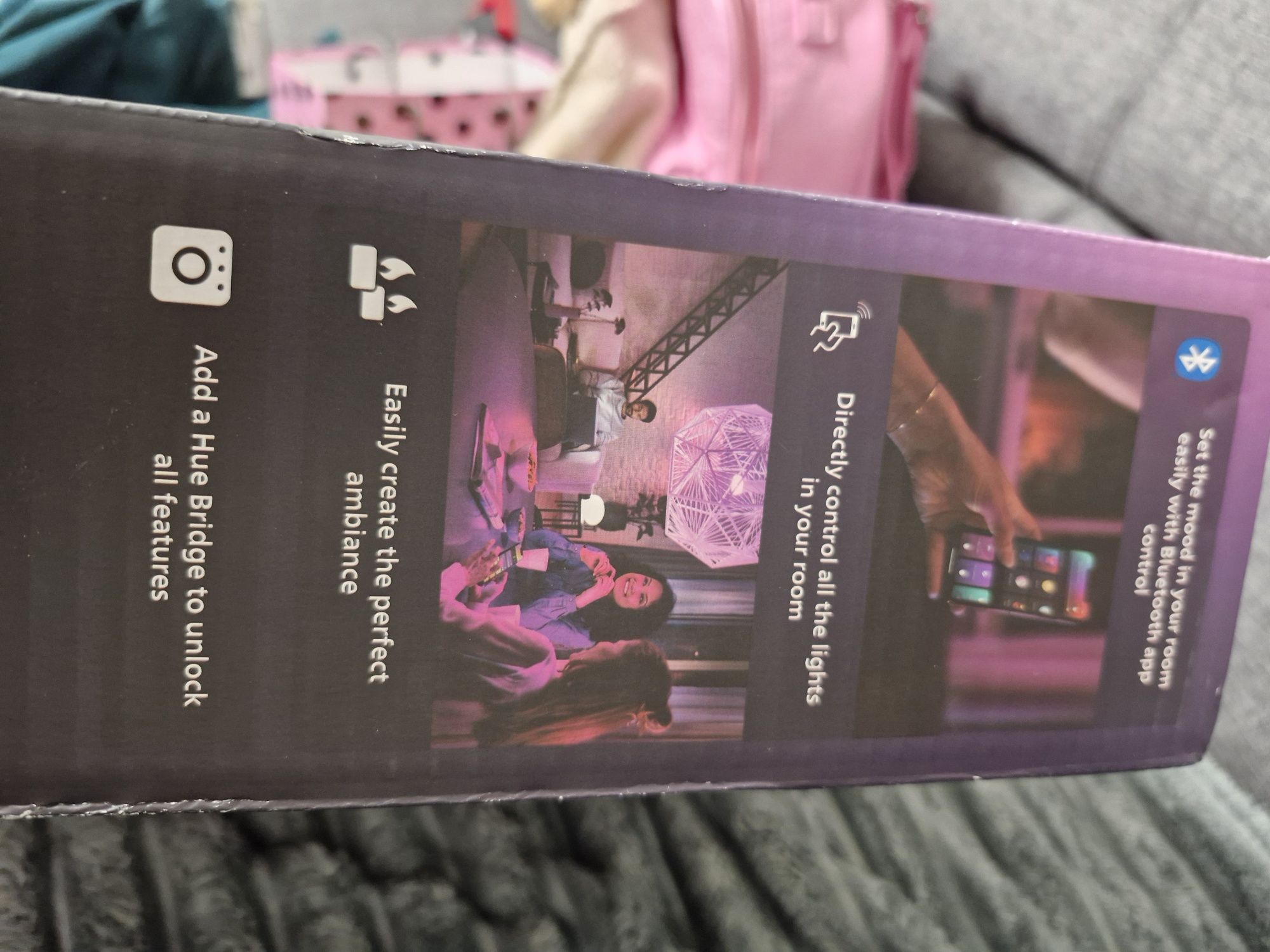 Стельовий світильник Philips Hue White And Color Ambiance Infuse L
