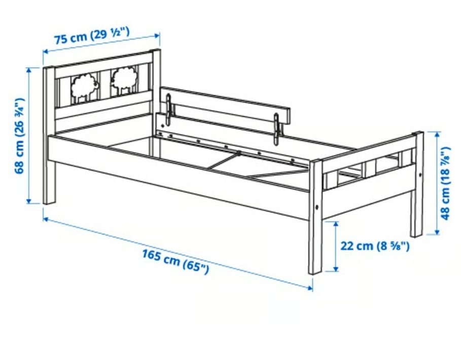 Łóżeczko dla dziecka Ikea