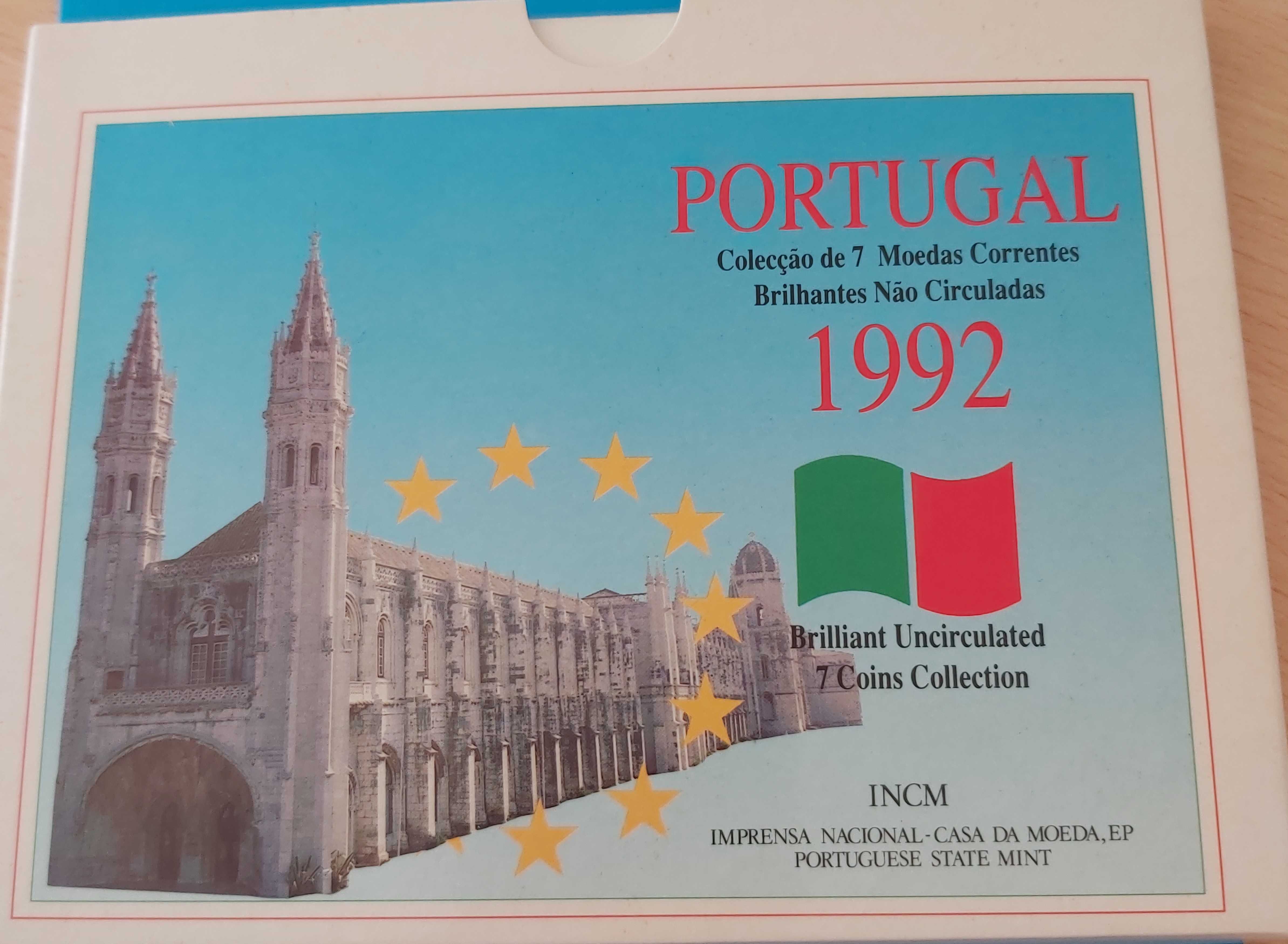 Coleção anual moedas BNC, Série de 1992