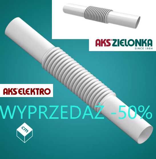 AKS ZIELONKA Złączki elastyczne AKS Zielonka ZCL 18B 50 szt.