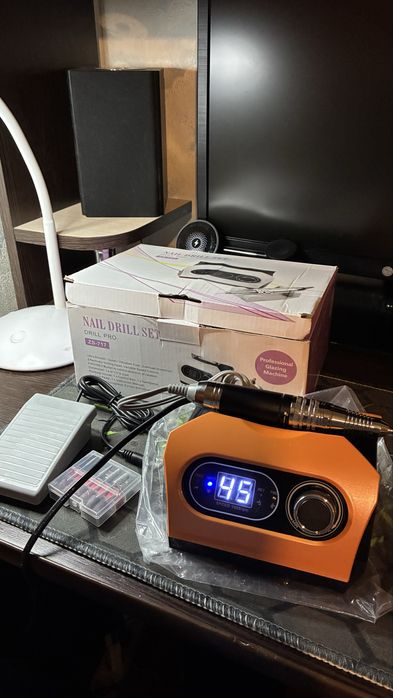 Фрезер для манікюру Nail Drill ZS-717 PRO 65 Ват, 45 000 об/хв