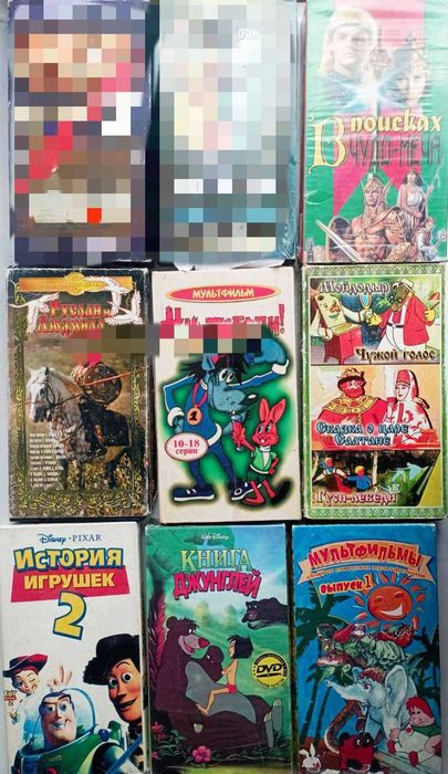 Видеокассеты  (10грн)