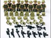 10szt Minifigurki Army Wojsko Amerykańskie klocki jak LEGO