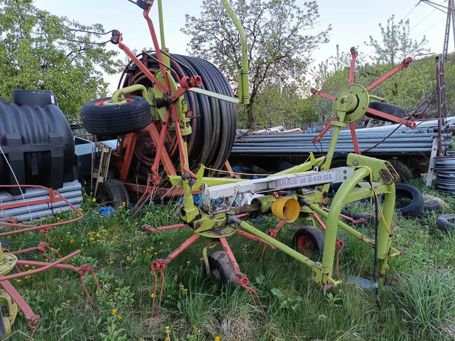 przetrzasarka przewracarka claas w volto 540 sl