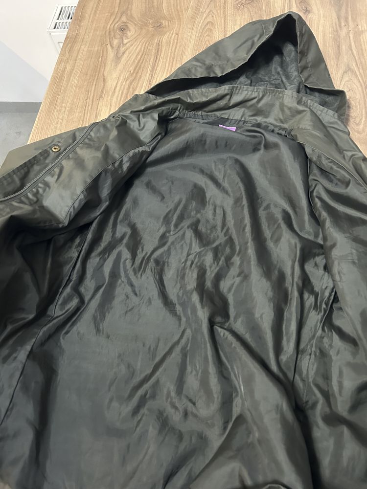 Płaszczyk parka woskowy dziewczynka